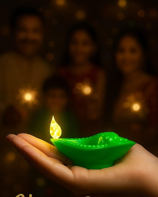 Shankh Water Sensor LED Diya 🪔