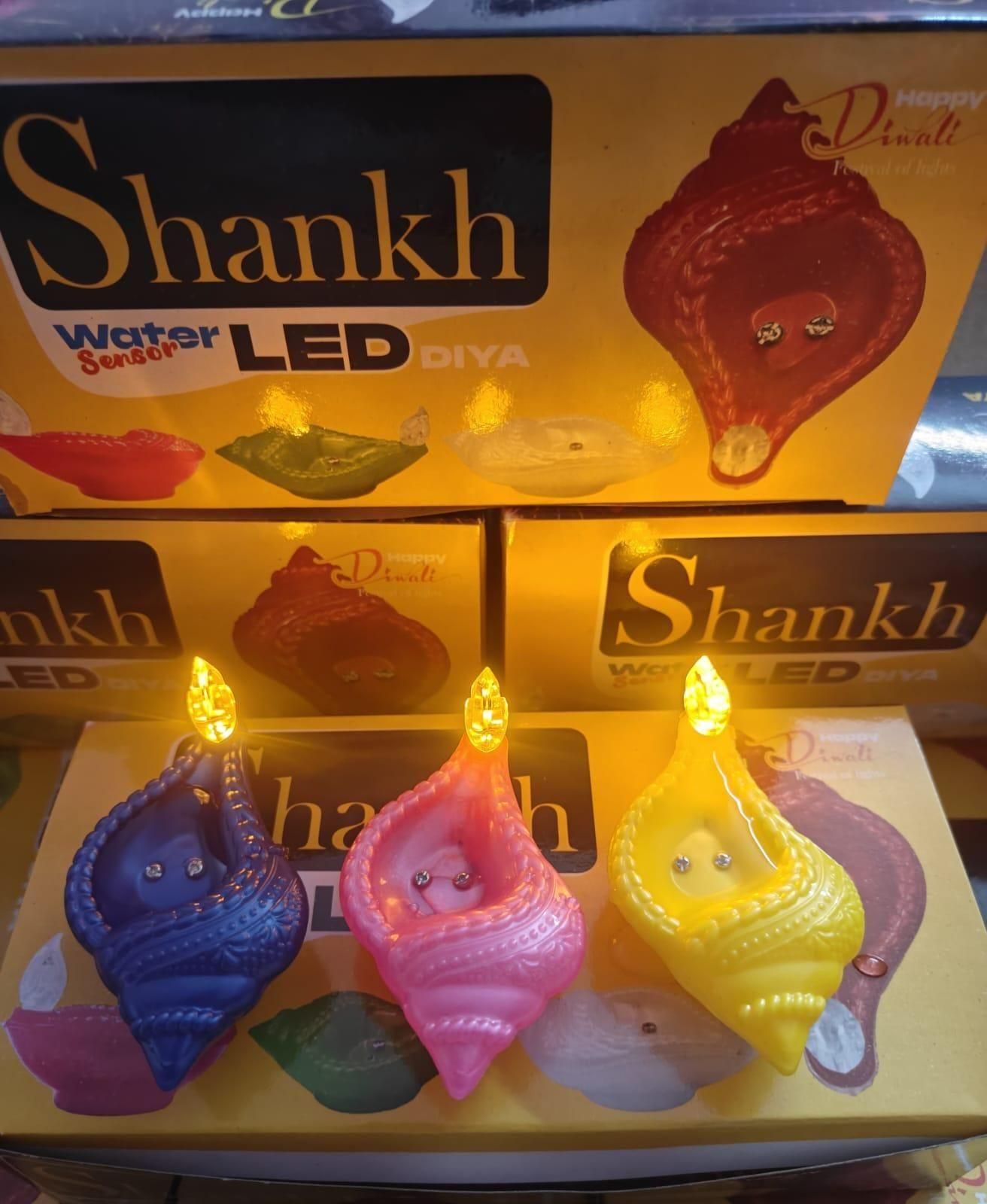 Shankh Water Sensor LED Diya 🪔